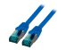 EFB RJ45 Patchkabel S/FTP Cat6A LSZH Blau Laenge 30m 4x2xAWG27/7 nach TIA/EIA568B geschirmt Uebertragungsstandards 10Gbit