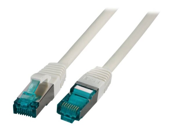 EFB RJ45 Patchkabel S/FTP Cat6A LSZH Grau Laenge 30m 4x2xAWG27/7 nach TIA/EIA568B geschirmt Uebertragungsstandards 10Gbit