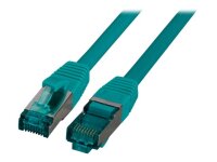 EFB RJ45 Patchkabel S/FTP Cat6A LSZH Gruen Laenge 30m...