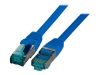 EFB RJ45 Patchkabel S/FTP Cat6A LSZH Blau Laenge 50m...