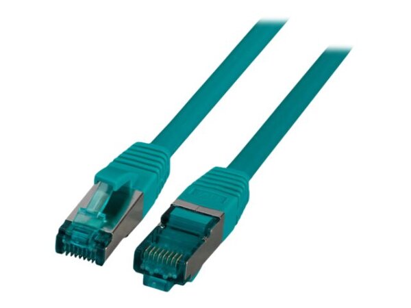 EFB RJ45 Patchkabel S/FTP Cat6A LSZH Gruen Laenge 50m 4x2xAWG27/7 nach TIA/EIA568B geschirmt Uebertragungsstandards 10Gbit