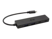 I-TEC USB-C Metal HUB 2xUSB 3.0 2xUSB-C 5Gbps ohne netzteil ideal fuer Notebook Ultrabook Tablet PC