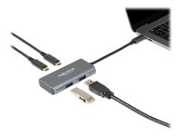 DELOCK Externer USB 3.2 Gen 2 USB Type-C Hub mit 2 x USB...