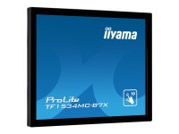 IIYAMA TF1534MC-B7X 38,1cm 15Zoll LCD PCAP Bezel Free 10-Points Touch Screen 1024x768 TN panel LED Bl. Flat Bezelfree Glass Front