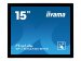 IIYAMA TF1534MC-B7X 38,1cm 15Zoll LCD PCAP Bezel Free 10-Points Touch Screen 1024x768 TN panel LED Bl. Flat Bezelfree Glass Front