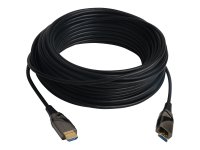 TECHLY AOC LWL HDMI Glasfaserkabel 15m 60Hz Schwarz...