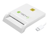 TECHLY Smart Card Reader USB-C Weiss Realtek RTS5169...