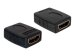 TECHLY Adapter HDMI Buchse auf HDMI Buchse 19 Polig Schwarz