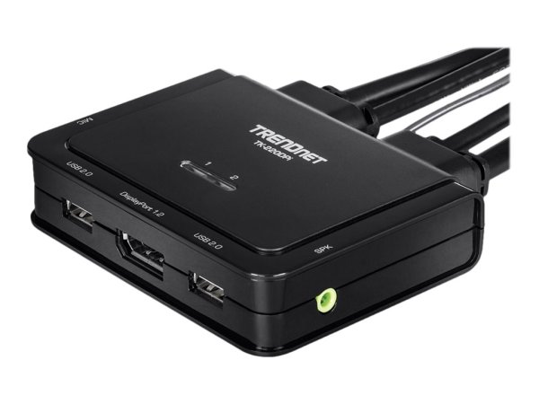 TRENDNET TK-220DPi KVM Switch 2-Port 4K DisplayPort