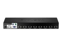 TRENDNET TK-803R KVM Switch 8-Port USB/PS/2 Rack Mount