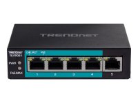 TRENDNET TE-FP051 5-Port PoE+ Switch Fast Ethernet Long...