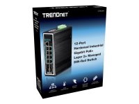 TRENDNET TI-PG1284i 12 Port Rail Switch