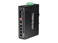 TRENDNET TI-G62 6-Port Gehärteter Industrieller...