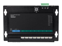 TRENDNET TI-PG102F PoE+ Switch 10-Port Industrie...