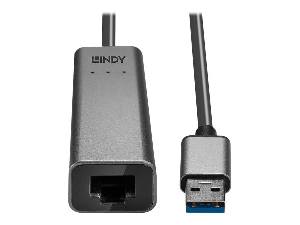 LINDY USB 3.0 auf 2.5G Ethernet Konverte 2.5 Gigabit-Ethernet-Anbindung ans Netzwerk