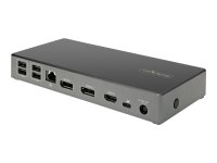 STARTECH.COM Triple 4K Monitor USB C Docking Station 100W...