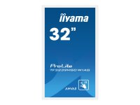 IIYAMA TF3239MSC-W1AG 32inch AMVA3 PCAP AG Bezel Free 12-Points Touch FHD 3000:1 420cd/m2 2xHDMI DP VGA USB LAN RS232 supported OS