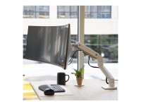 ERGOTRON HX monitor arm with HD monitor joint in white