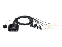 ATEN CS22H 2-Port USB 4K HDMI KVM Switch