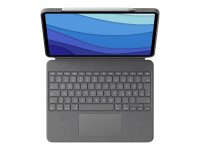 LOGITECH Combo Touch for iPad Air 4th generation - GREY - CENTRAL (DE)