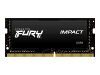 KINGSTON 64GB 3200MHz DDR4 CL20 SODIMM Kit of 2 FURY Impact