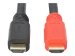 DIGITUS HDMI High Speed connection cable type A w/ amp. M/M 10m Ultra HD 24p CE gold bl