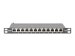 DIGITUS CAT 6A Patch Panel shielded 12-Port 1/2U 10inch rack mount black RAL 9005