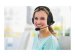 MANHATTAN Stereo USB-Headset leicht ohrumschliessend kabelgebunden USB-A-Stecker Bedienelemente verstellbares Mikrofon schwarz