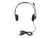 MANHATTAN Stereo USB-Headset Federleichtes ohraufliegendes Design On-Ear kabelgebunden USB-A-Stecker verstellbares Mikrofon schwarz