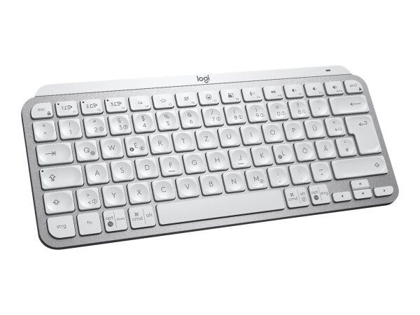 LOGITECH MX Keys Mini Minimalist Wireless Illuminated Keyboard - PALE GREY - CENTRAL (DE)