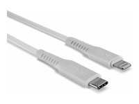 LINDY 0.5m USB Typ C an Lightning Kabel USB Typ C Stecker an Lightning Stecker