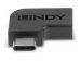 LINDY USB 3.2 Adapter Typ C an C 90 a USB Typ C Kupplung an C Stecker