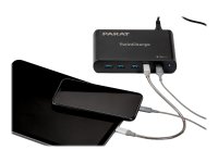 PARAT PARAPROJECT TC5 TwinCharger für 5 Geräte USB-A / USB-C schwarz