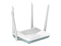 D-LINK R15 Eagle Pro AI AX1500 Smart Router WI-Fi 6 IEEE 802.11ax/ac/n/g/b/a Dualband WLAN 3x 10/100/1000 Mbit/s Gigabit LAN