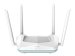 D-LINK R15 Eagle Pro AI AX1500 Smart Router WI-Fi 6 IEEE 802.11ax/ac/n/g/b/a Dualband WLAN 3x 10/100/1000 Mbit/s Gigabit LAN