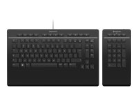 3DCONNEXION Keyboard Pro with Numpad US-International QWERTY