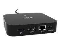 I-TEC USB-C Dual Display MST DS 1x DP 1x HDMI 1x GLAN 3x USB 3.0 2x USB 2.0 1x USB-C-Datei 1xAudio/Mic Jack 1xUSB-C PD ohne Netzteil