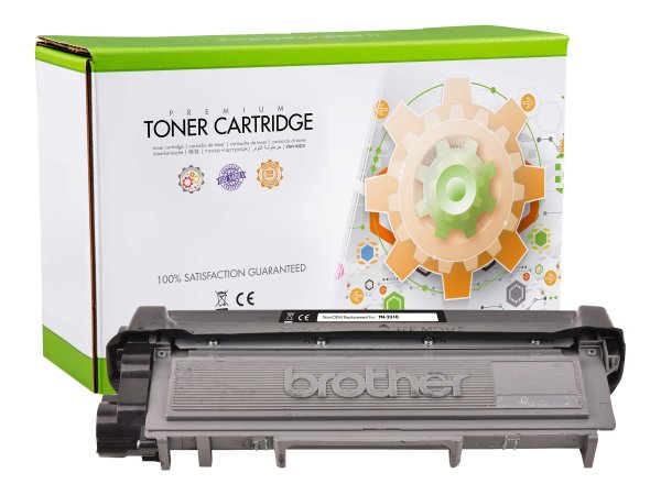 STATIC Toner cartridge compatible with Brother TN-2310BK black remanufactured 1.200 pages