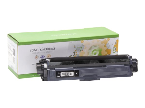 STATIC Toner cartridge compatible with Brother TN-221BK/TN-225BK/TN-241BK black remanufactured 2.500 pages