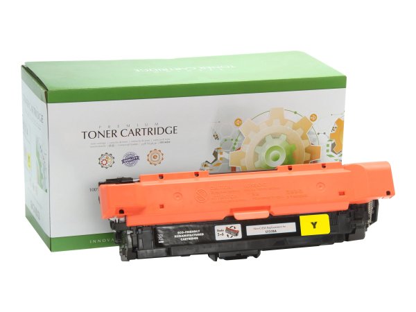 STATIC Toner cartridge compatible with HP CF332A yellow remanufactured 15.000 pages