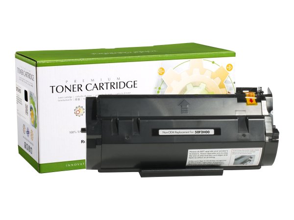 STATIC Toner cartridge compatible with Lexmark 50F2H00 black compatible 5.000 pages