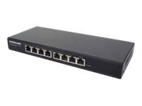 INTELLINET 8-Port PoE+ Gigabit Switch PoE-Passthrough 1x...