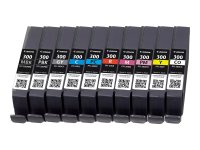 CANON PFI-300 10 ink Multi Pack MBK/PBK/C/M/Y/PC/PM/R/GY/CO