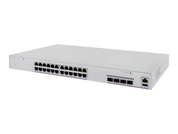 ALCATEL-LUCENT ENTERPRISE OmniSwitch OS2360-P24-EU PoE Gigabit Switch 1HE 24x RJ 45 PoE 10/100/1G BaseT 2x SFP (1G) Uplink-Ports