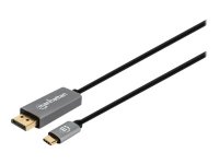 MANHATTAN 8K 60Hz USB-C to DisplayPort 1.4 Adapter Cable 2m