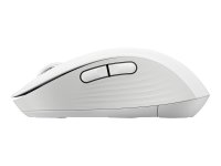 LOGITECH Signature M650 L Mouse large size optical 5 buttons wireless Bluetooth 2.4 GHz Bolt USB receiver off-white