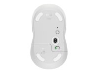 LOGITECH Signature M650 L Mouse large size optical 5 buttons wireless Bluetooth 2.4 GHz Bolt USB receiver off-white