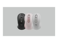 LOGITECH Signature M650 L Mouse large size optical 5 buttons wireless Bluetooth 2.4 GHz Bolt USB receiver off-white