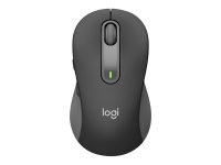 LOGITECH Signature M650 Mouse optical 5 buttons wireless Bluetooth 2.4 GHz Bolt USB receiver graphite