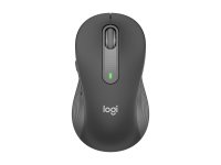 LOGITECH Signature M650 Mouse optical 5 buttons wireless Bluetooth 2.4 GHz Bolt USB receiver graphite